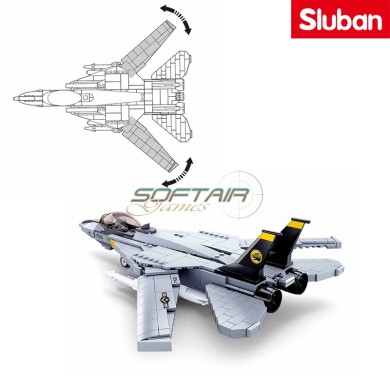 Jet da Combattimento F-14 US Tomcat Sluban (M38-B0755)