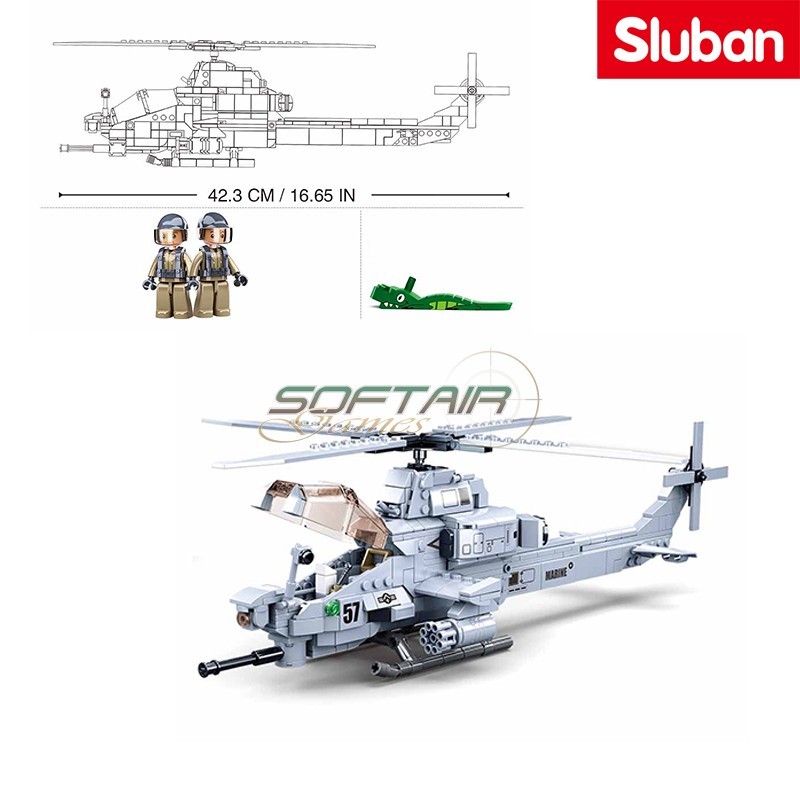 Elicottero d’Attacco AH‑1Z Viper Sluban (M38-B0838)