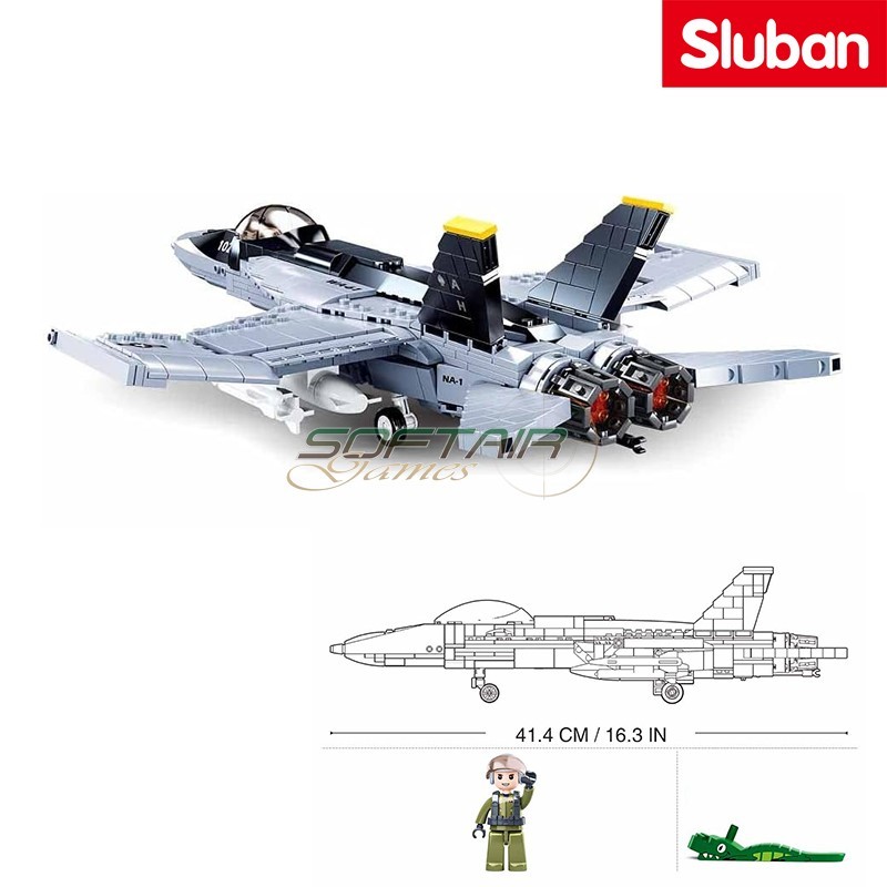 F/A-18E Super Hornet fighter aircraft Sluban (M38-B0928)