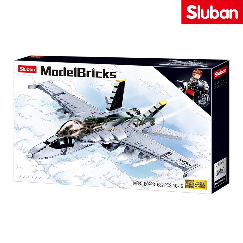 F/A-18E Super Hornet fighter aircraft Sluban (M38-B0928)