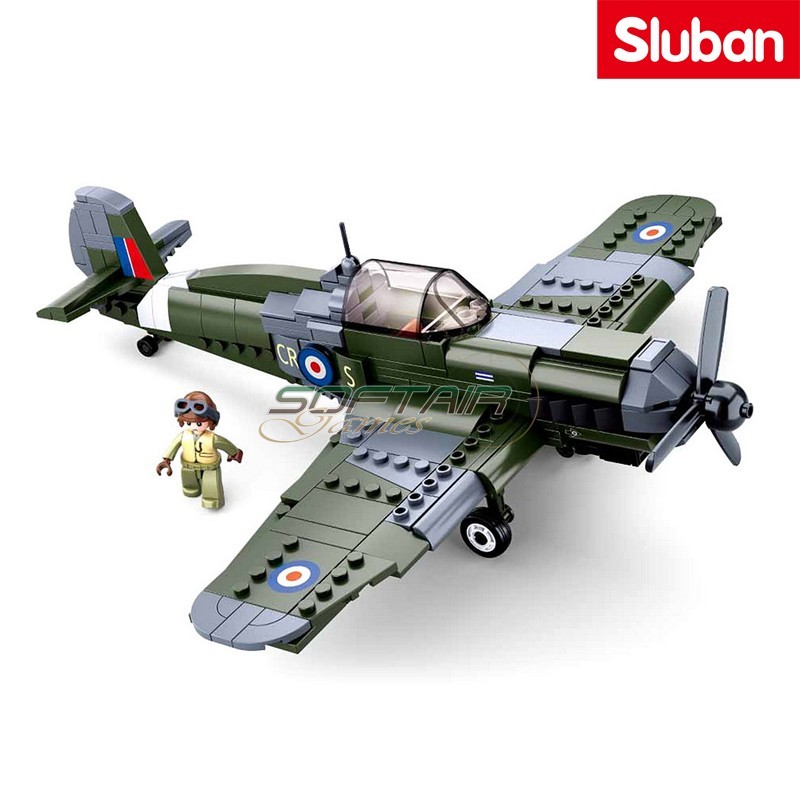 British Supermarine Spitfire Fighter Sluban (M38-B0712)