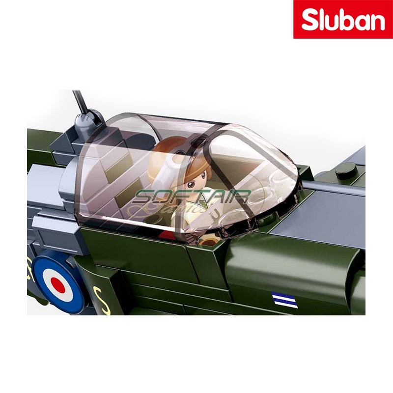 British Supermarine Spitfire Fighter Sluban (M38-B0712)