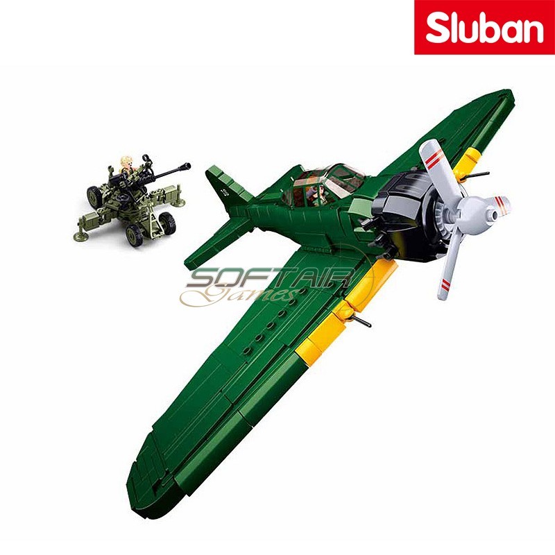 A6M Zero fighter aircraft Sluban (M38-B1108)