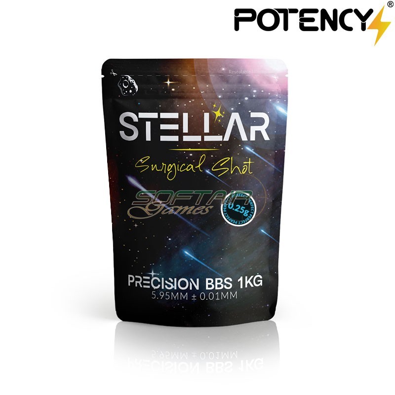 Pallini STELLAR Surgical Shot BLACK 0.25gr Potency® (pty-025bk)