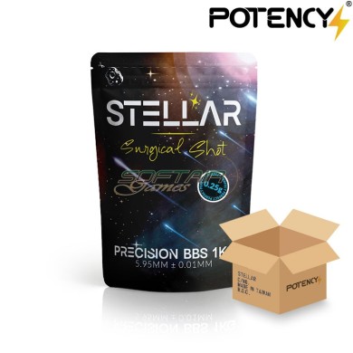 Box 10 Packages Perfect BB STELLAR Surgical Shot BLACK 0.25gr Potency® (pty-025bk-cart)