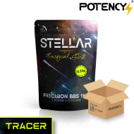 Box 10 Packages 1KG Perfect BB STELLAR Surgical Shot Tracer GREEN 0.25gr Potency® (pty-025trgr-cart)