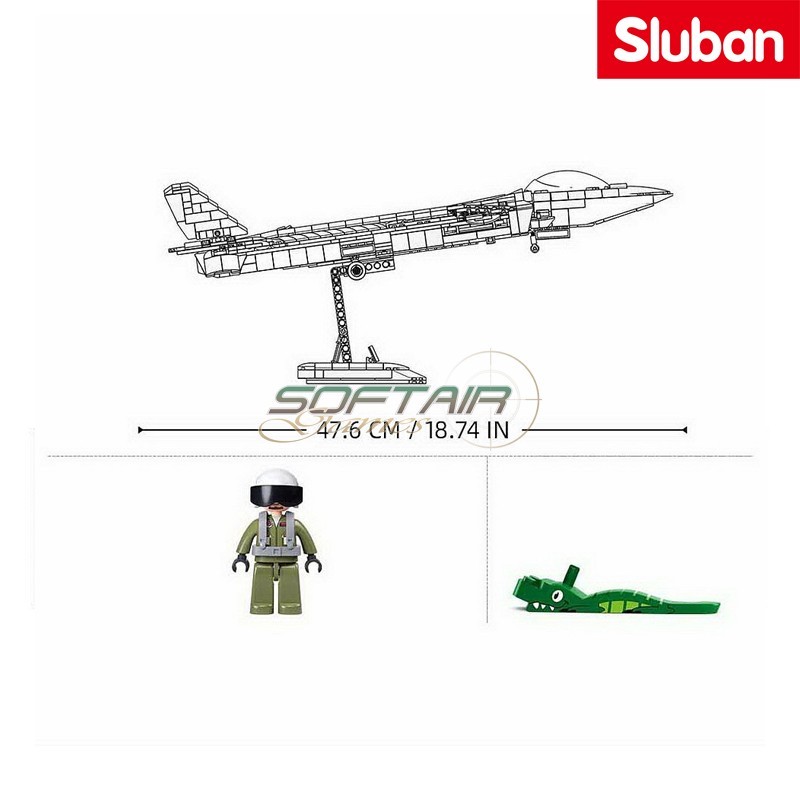 Chengdu J-20 stealth fighter aircraft Metal Coating Sluban (M38-B1187)