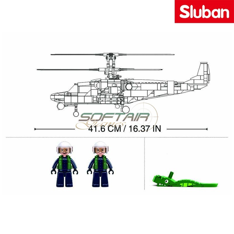 Elicottero d'attacco Kamov Ka-52 Sluban (M38-B1138)
