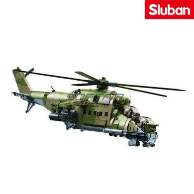 Mil Mi-24 attack helicopter Sluban (M38-B1137)
