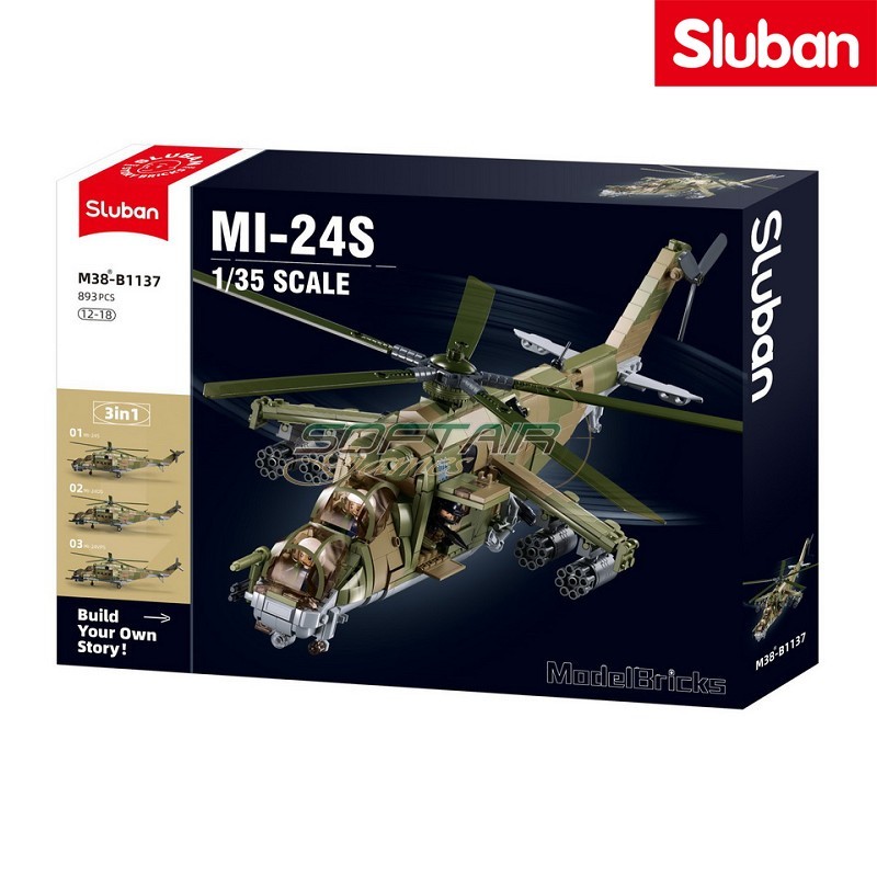 Elicottero d'attacco Mil Mi-24 Sluban (M38-B1137)