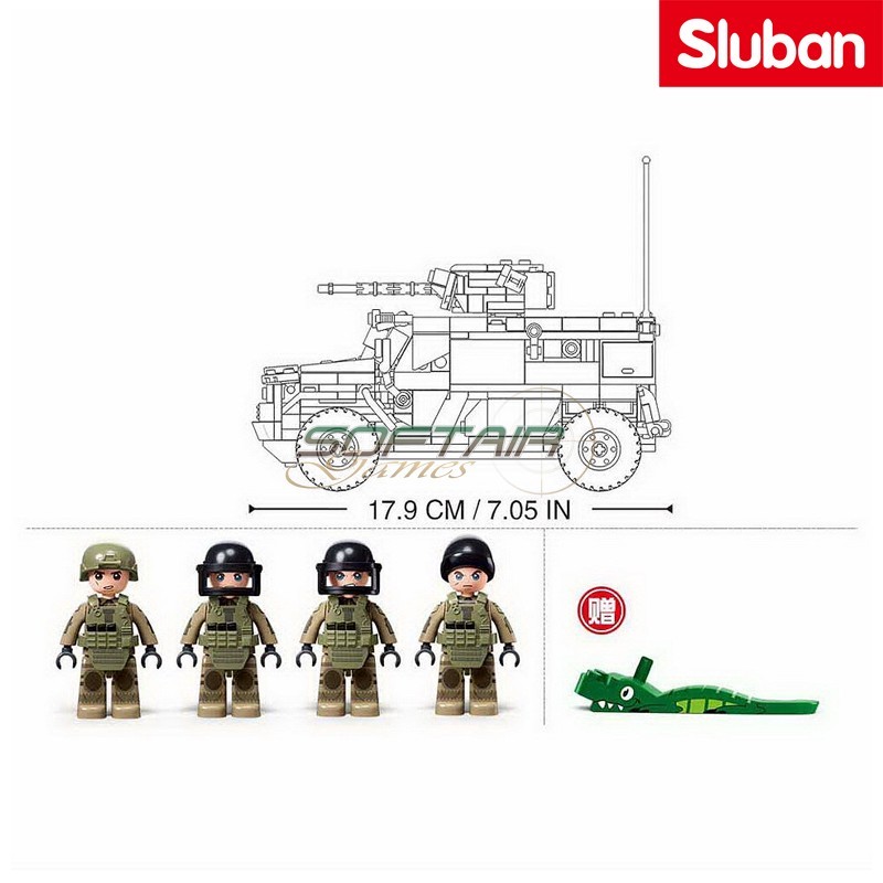 Veicolo blindato Typhoon VDV Sluban (M38-B1179)