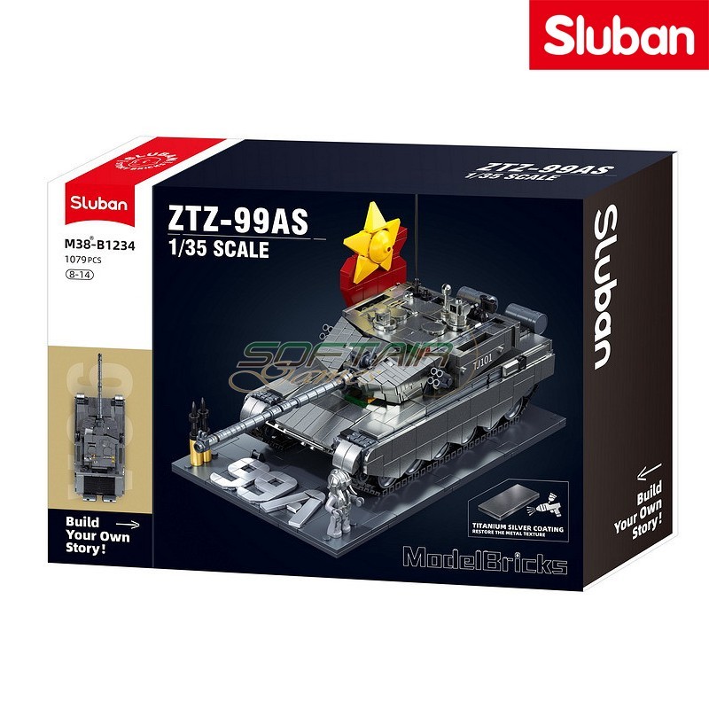 Carro Armato PLA ZTZ-99A Sluban (M38-B1234)