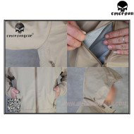 Light Tactical Soft Shell Jacket Dark Earth Emerson (em6873de)
