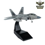 Model Model F-22 Raptor US Airforce Scale 1:100 Die-cast WARBIRD Models (412704)