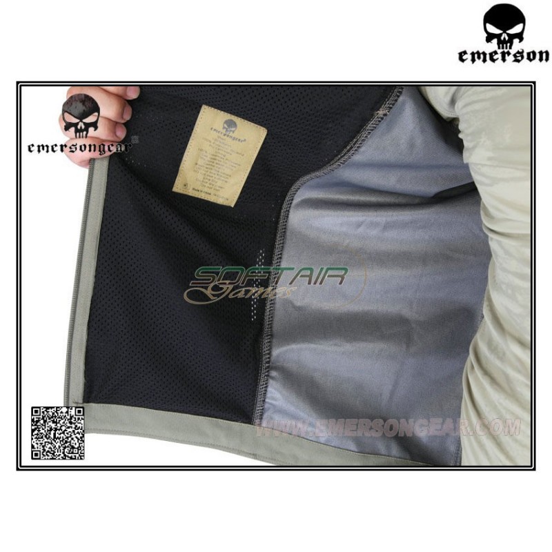 Light Tactical Soft Shell Jacket Foliage Green Emerson (em6873fg)