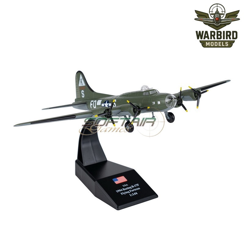 Modellino B-17 Flying Fortress USA Scala 1:144 Pressofuso WARBIRD Models (412710)