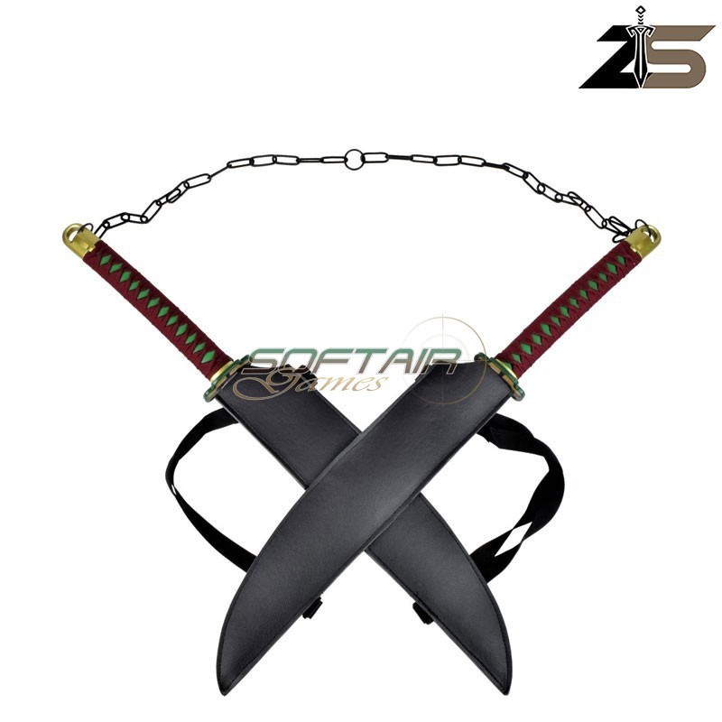 Doppia Spada Fantasy Ornamentale Tengen Uzui ZSwords (ZS678-2)