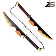 Doppia Spada Fantasy Ornamentale Tengen Uzui ZSwords (ZS678-2)