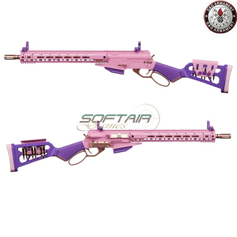 Fucile a Gas LevAR 15" PINK G&G (GG-LEVAR15-PK)