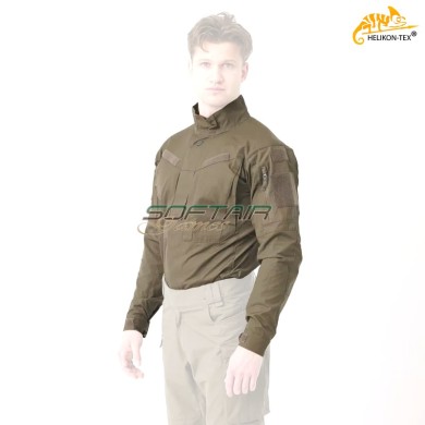 MBDU Shirt - NyCo Rip-Stop RANGER GREEN RAL 7013 Helikon-Tex® (BL-MBD-NR-81)