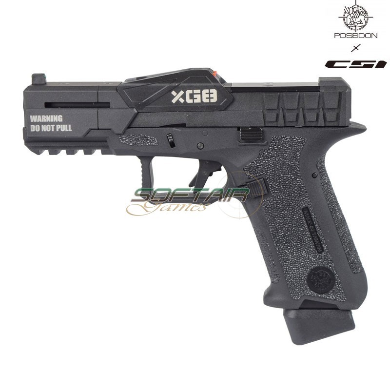 Gas Pistol XO-P1 POSEIDON X CSI Black (XO-P1-BB)