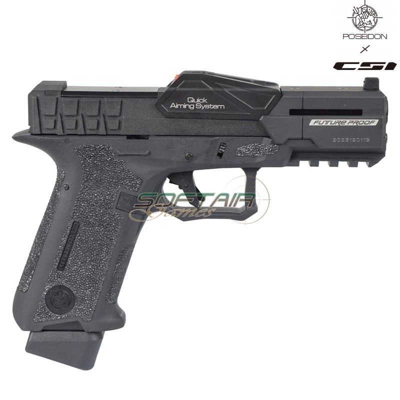 Pistola a Gas XO-P1 POSEIDON X CSI Nero (XO-P1-BB)