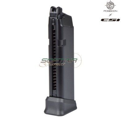 CARICATORE A GAS 24 COLPI PER SERIE ORION NERO POSEIDON  (PPW-MGORION)