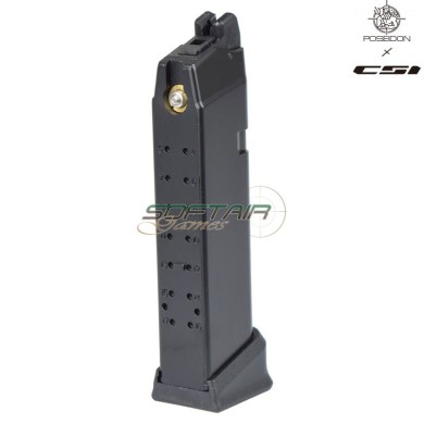 CARICATORE A GAS 24 COLPI PER SERIE ORION NERO POSEIDON  (PPW-MGORION)