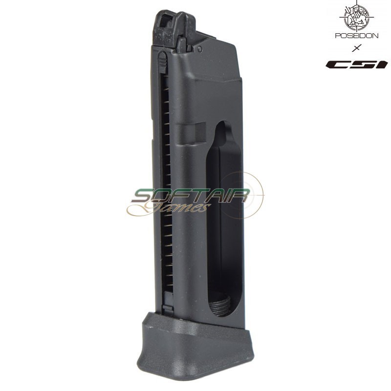 CARICATORE A CO2 24 COLPI PER SERIE ORION NERO POSEIDON (PPW-MGCO2)