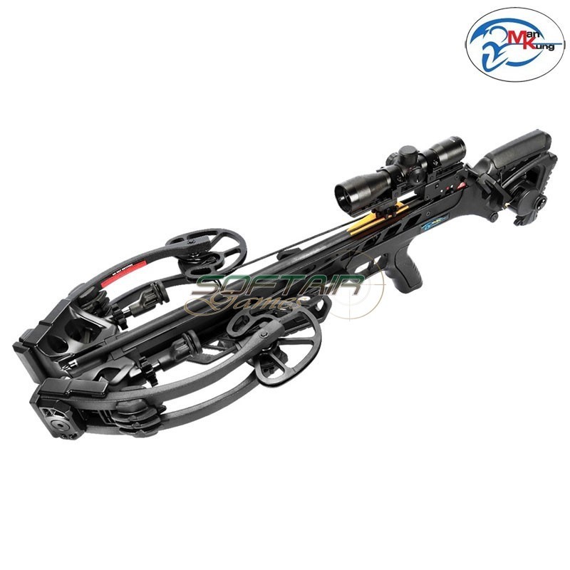 COMPOUND CROSSBOW BLAST 220 LBS BLACK MAN KUNG (MK-XB68B)