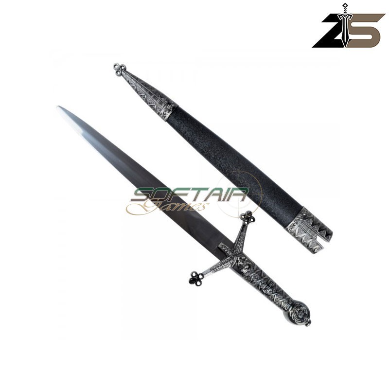 Crusader Medieval ORNAMENTAL DAGGER ZSWORDS (ZS7171)