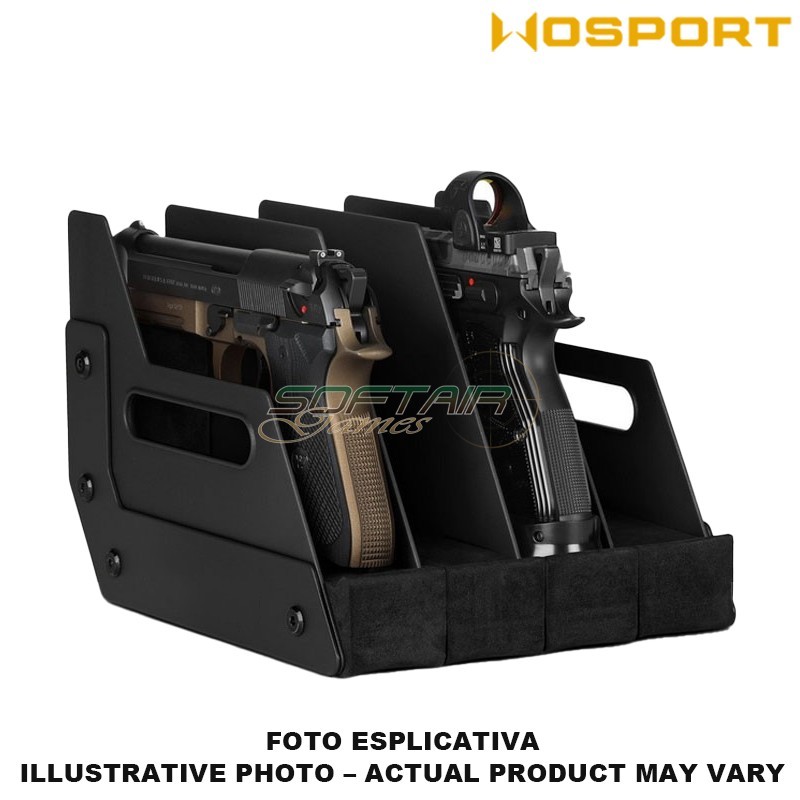 Box/Display case for 4 handguns WoSport (WO-TG32)