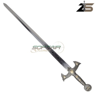 SPADA TEMPLARE ORNAMENTALE Bicolore Deluxe ZSWORDS (BY-083C)