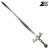 SPADA TEMPLARE ORNAMENTALE Croce Dorata ZSWORDS (SW1358)