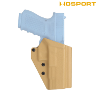 Holster Quick Pull TAN U.S. KYDEX for Glock 43 WoSport (wo-gb08t)