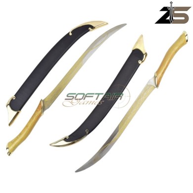 COPPIA PUGNALI FANTASY ORNAMENTALI Ispirati a Legolas ZSWORDS (047CU)
