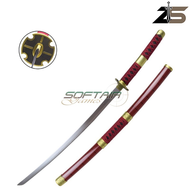 ornamental katanaORNAMENTAL KATANA Sandai Kitetsu of Zoro ZSWORDS (ZS9413A)