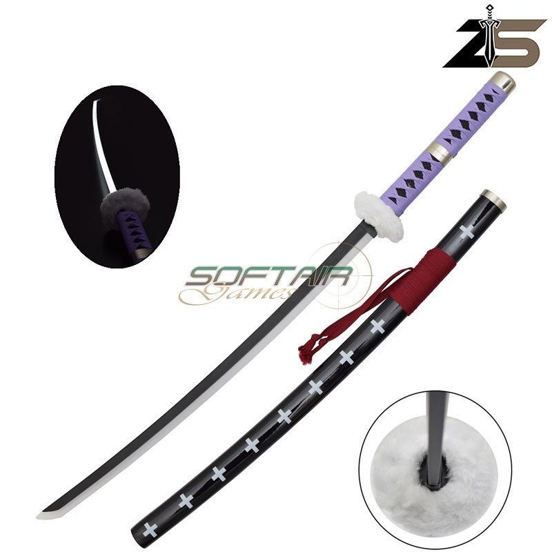 KATANA ORNAMENTALE con Illuminazione LED di Trafalgar Law Verde ZSWORDS (ZS521VGD)