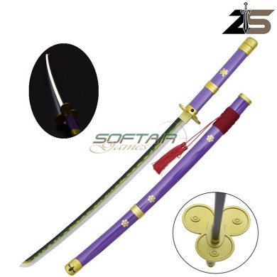 KATANA ORNAMENTALE con Illuminazione LED Enma Verde di Zoro ZSWORDS (ZS661VGD)