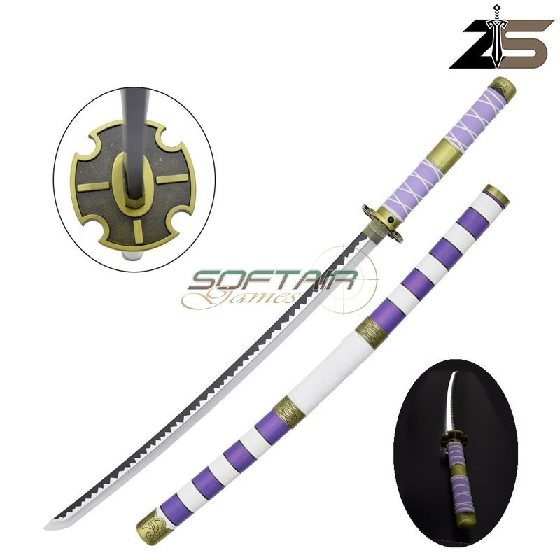 ORNAMENTAL KATANA with LED Lighting Nidai Kitetsu of Luffy ZSWORDS (ZS664GD)