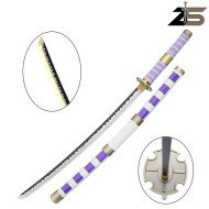 ORNAMENTAL KATANA with LED Lighting in Bamboo Nidai Kitetsu of Luffy ZSWORDS (ZS664-2GDWD-LS)