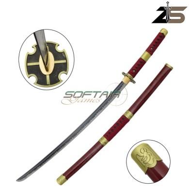KATANA ORNAMENTALE Fatta a Mano Enma di Zoro ZSWORDS (ZS661BK-SG)