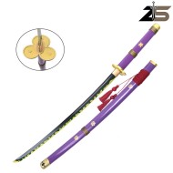 KATANA ORNAMENTALE Fatta a Mano Enma di Zoro Verde ZSWORDS (ZS661V-SG)