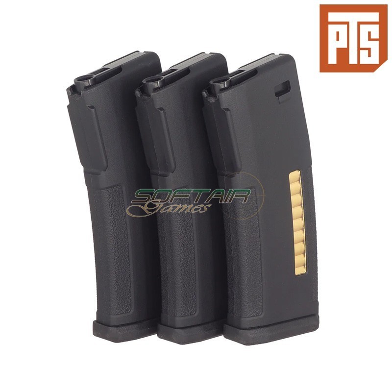 Set 3 Caricatori Monofilari EPM M4 ERG/KWA/KSC Monofilari 30/120 Black PTS® (PT158450807)