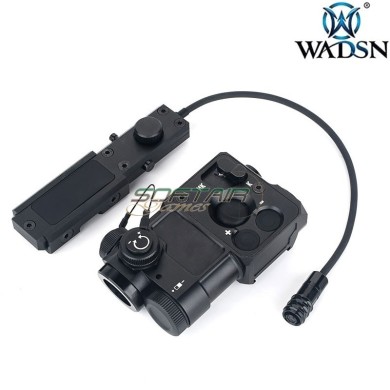 Perst-4 style peq aiming device red/ir laser black (wd06022-b)