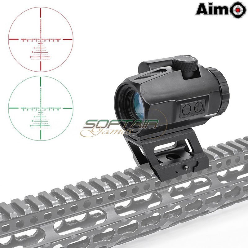 Compact Scope 3X Zoom 22 mm Lens Black AIM-O (AO3069-B)
