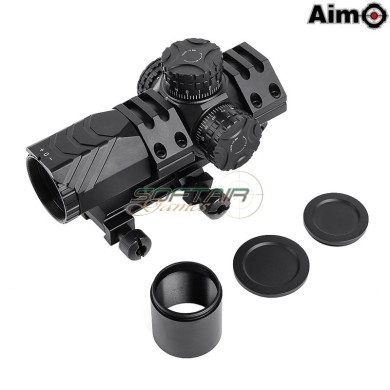 Compact Scope 3X Zoom 25 mm Lens Black AIM-O (AO3068-B)