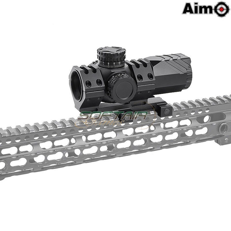 Compact Scope 3X Zoom 25 mm Lens Black AIM-O (AO3068-B)