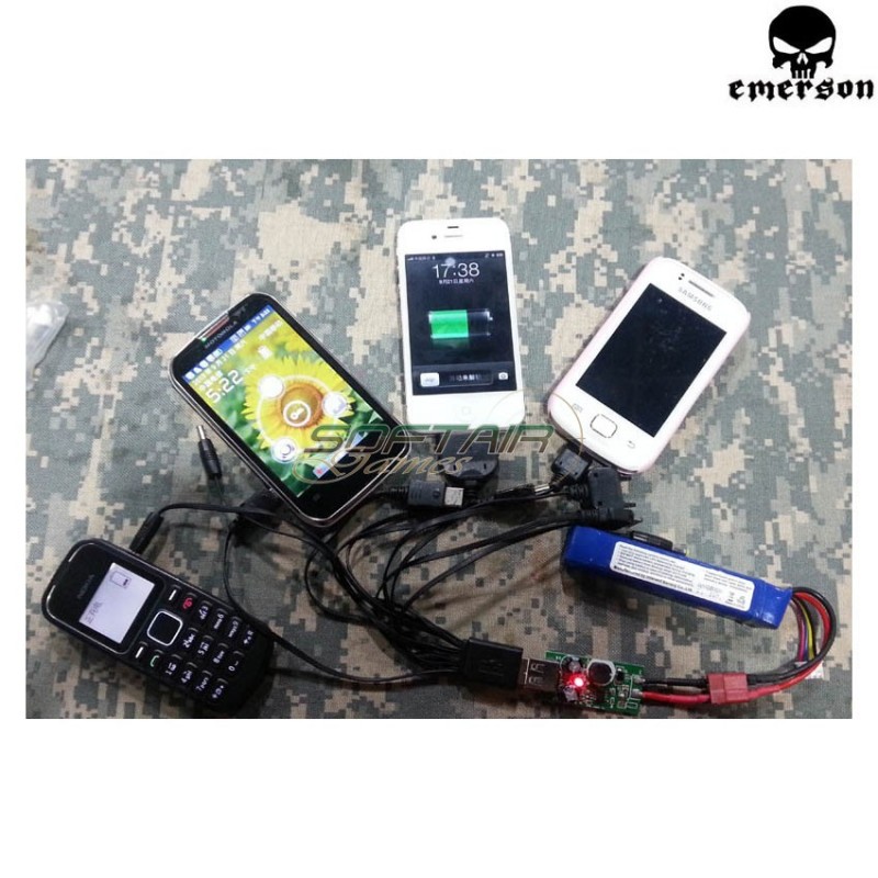 Mini Usb Lipo Transform Charger Emerson (em8414)