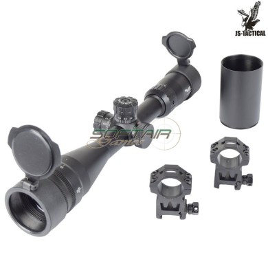 Illuminated Scope Zoom 4X-16X 44 mm Lens Black JS-TACTICAL (JS-4-16X44AOYU)